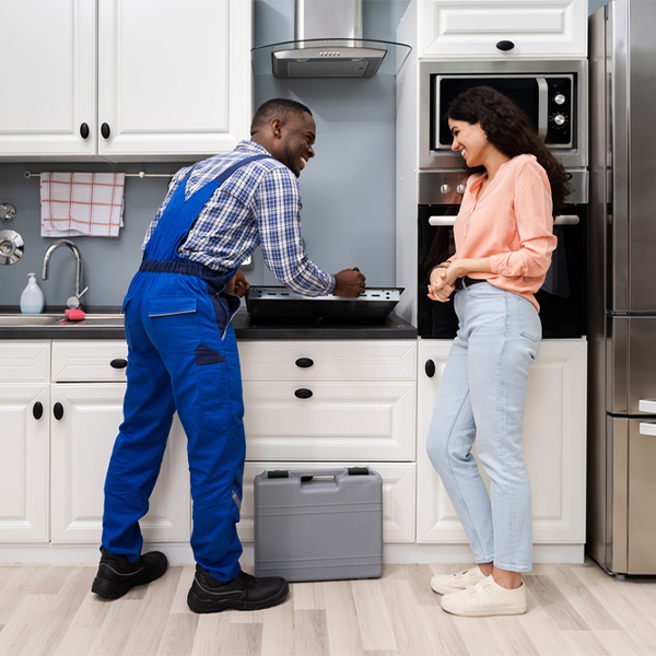 can you provide an estimate for cooktop repair before beginning any work in Walker